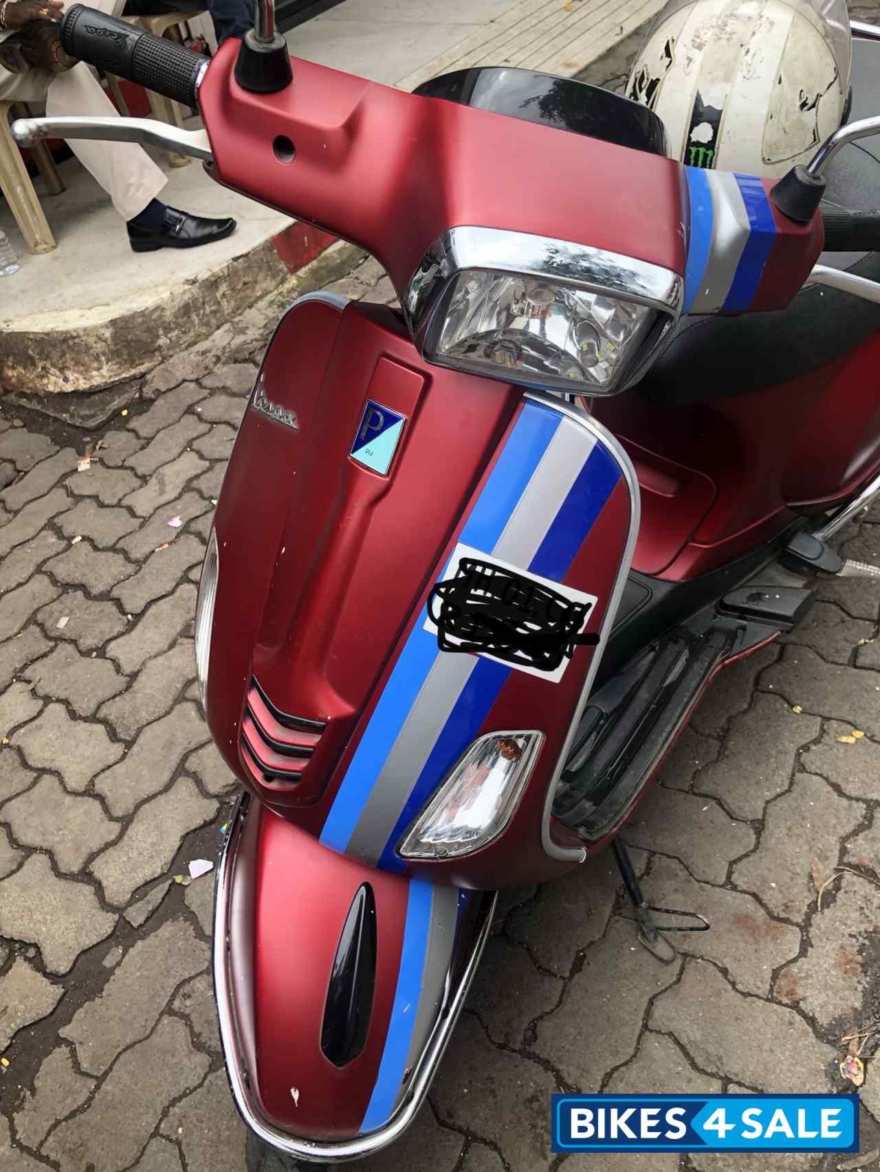 Used Model Vespa Sxl For Sale In Mumbai Id Matte Red