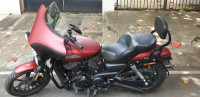 Wicked Red Harley Davidson Street 750