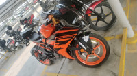 Orange Black KTM RC 200 2022