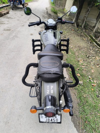 March Grey Royal Enfield Classic 350 Dual Channel BS6