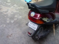 Maroon Bajaj Spirit