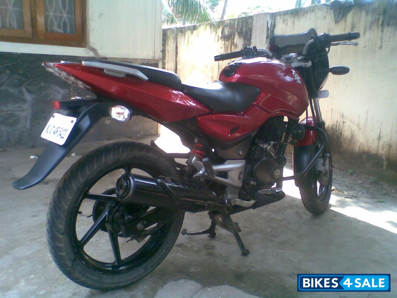Second hand Bajaj Pulsar 180 DTSi in Trivandrum. Modified bike with