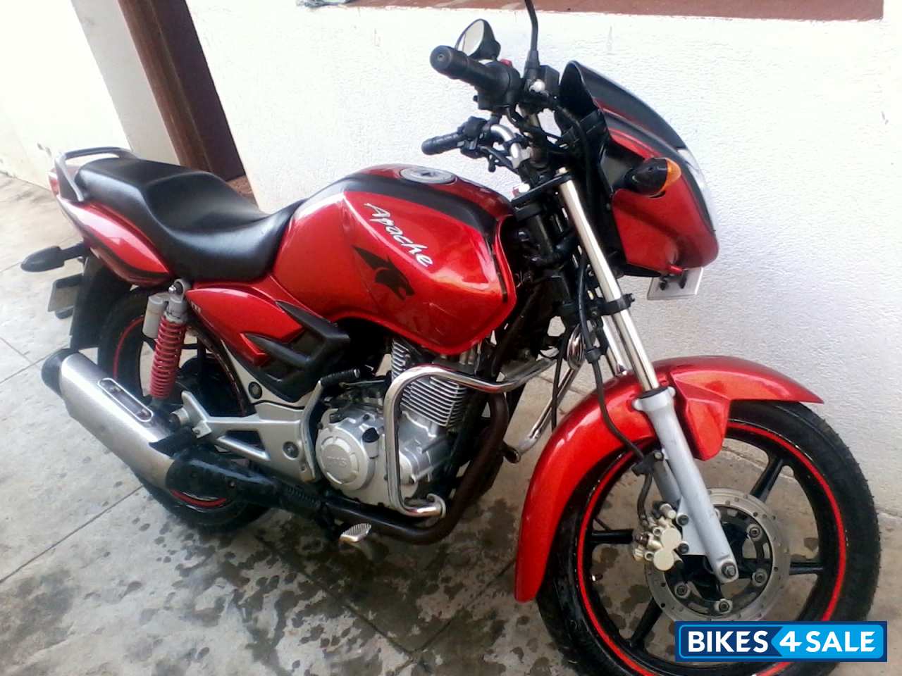 apache red colour new model