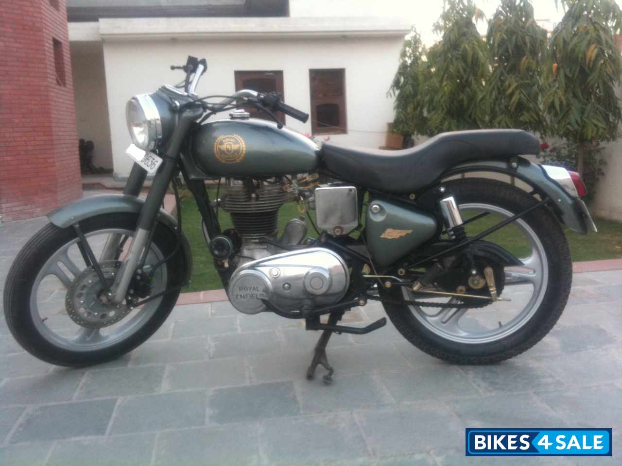 Olive Gray Royal Enfield Bullet Electra Olive Gray Royal Enfield Bullet Electra