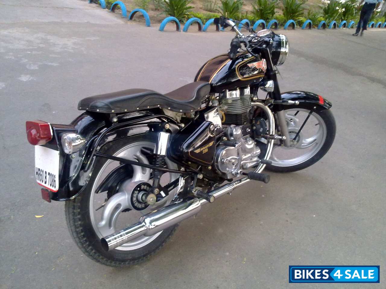 Second Hand Royal Enfield Bullet Standard 350 In Hisar Very Nice Conditionwith Alloy Wheels