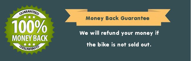 Money Back Guarantee from Bikes4Sale