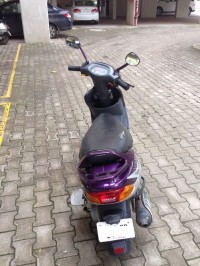 Purple TVS Scooty Pep Plus