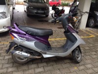 Purple TVS Scooty Pep Plus