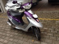 Purple TVS Scooty Pep Plus