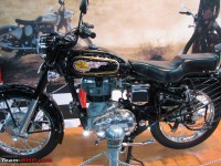 Black Royal Enfield Bullet Standard 350