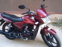 Rebel Red Metallic Honda CB Shine