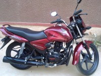 Rebel Red Metallic Honda CB Shine