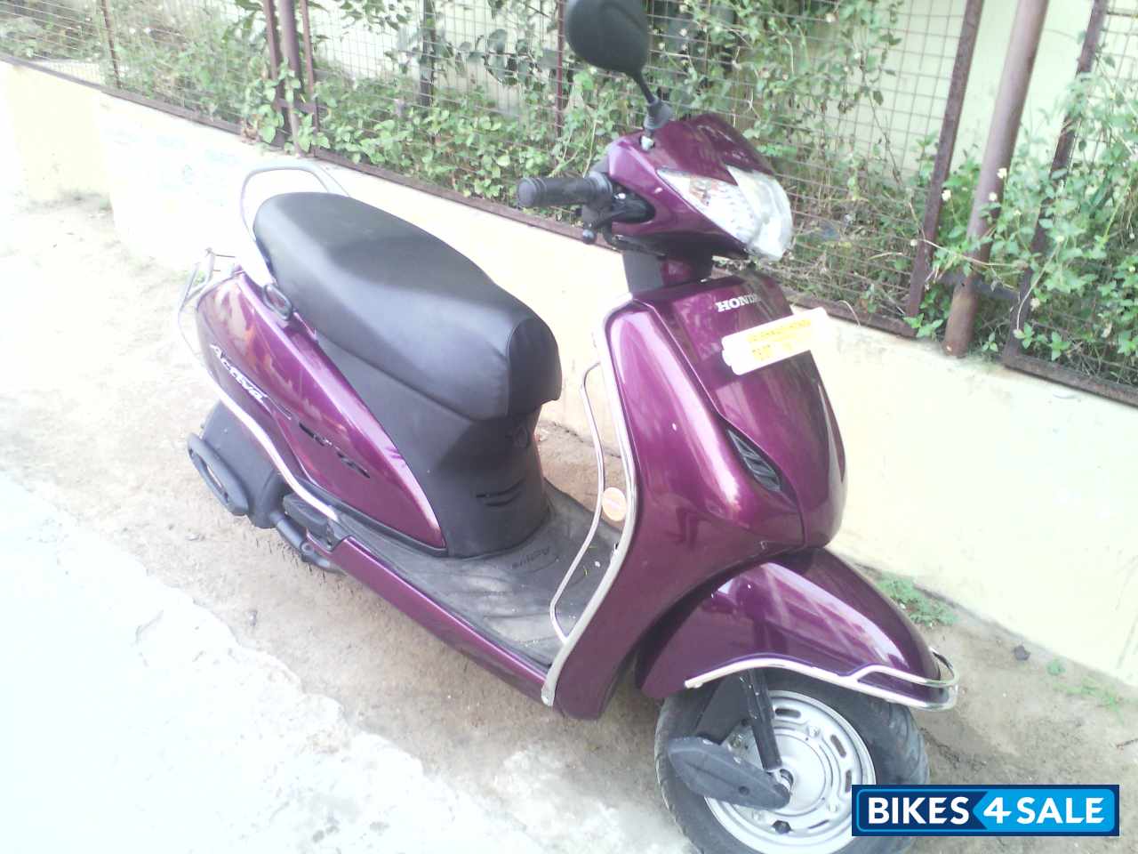 Purple Honda Activa