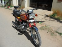 Red Suzuki Ind Suzuki AX100