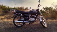 Black Yamaha RX 100