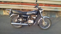 Black Yamaha RX 100