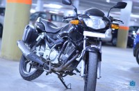 Black TVS Apache 150