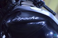 Black TVS Apache 150