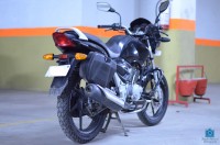 Black TVS Apache 150