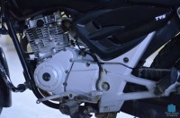 Black TVS Apache 150