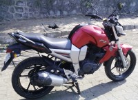 Red Yamaha FZ-S