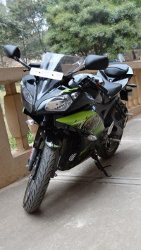 Black/green - Special Edition Yamaha YZF R15 V2