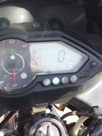 Black Bajaj Pulsar 220 DTSFi