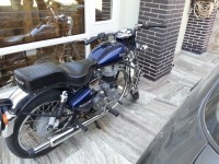 Metallic Blue Royal Enfield Bullet Electra