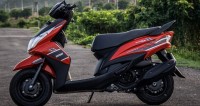 Black And Red Yamaha Ray Z