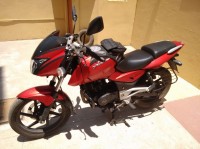 Red Bajaj Pulsar 180 DTSi