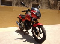 Red Bajaj Pulsar 180 DTSi