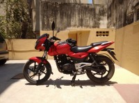 Red Bajaj Pulsar 180 DTSi