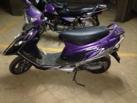 Purple TVS Scooty Pep Plus