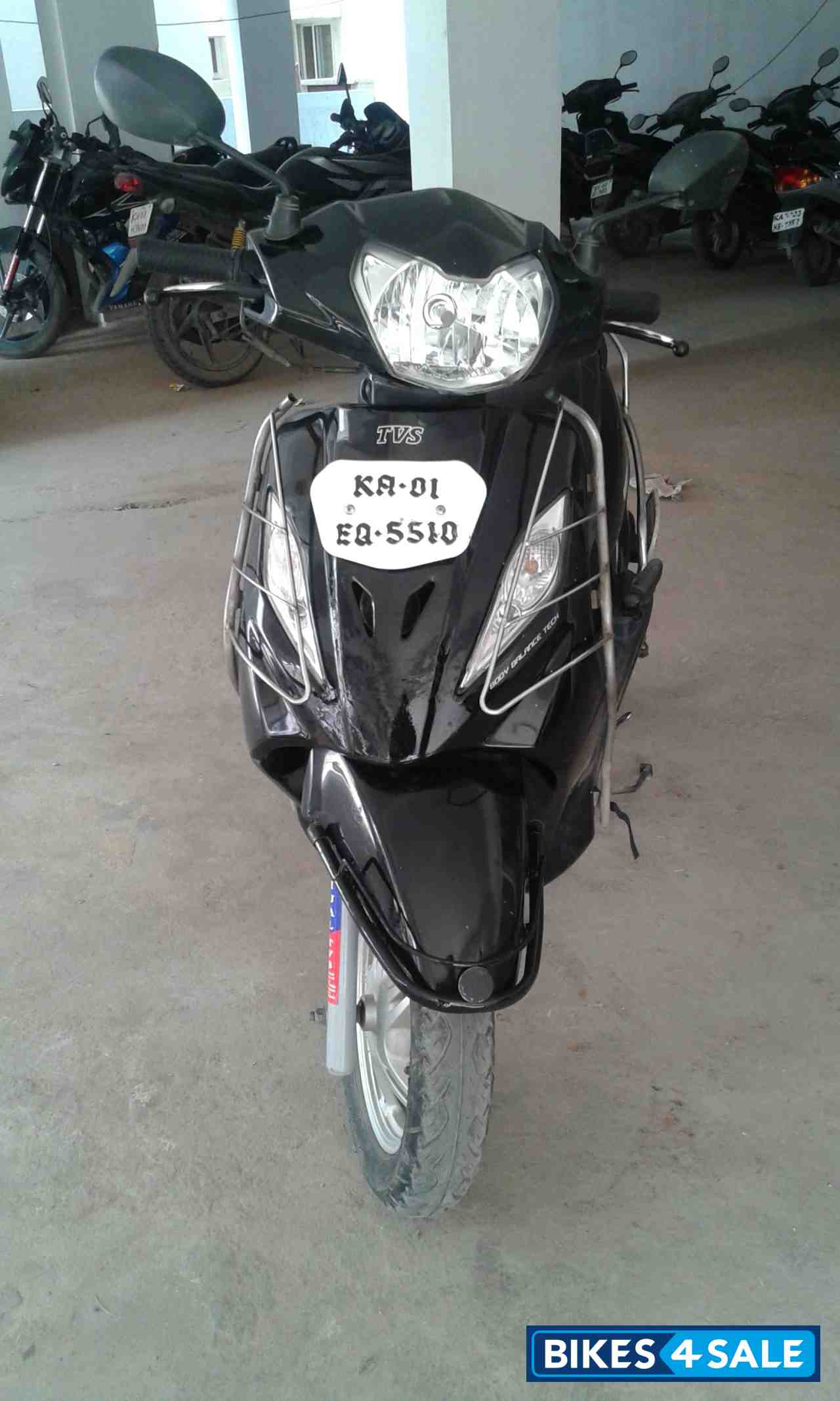 Black TVS Wego