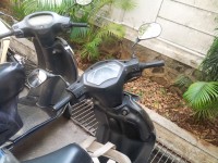 Grey Bajaj Wave