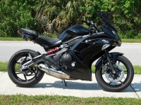 Black Kawasaki Ninja 650R