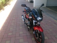 Red Bajaj Pulsar 180 DTSi