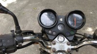 Black Bajaj Pulsar 180 Round Headlight