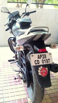 Silver Bajaj Pulsar 150 DTSi