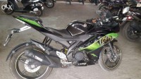 Green Black Yamaha YZF R15 V2