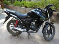 Black Honda CB Twister