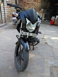 Black Honda CB Twister