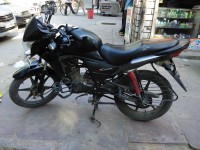 Black Honda CB Twister