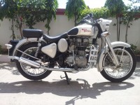 Silver Royal Enfield Classic 350