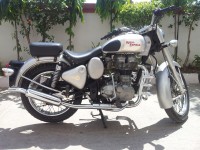 Silver Royal Enfield Classic 350