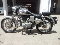 Silver Royal Enfield Classic 350