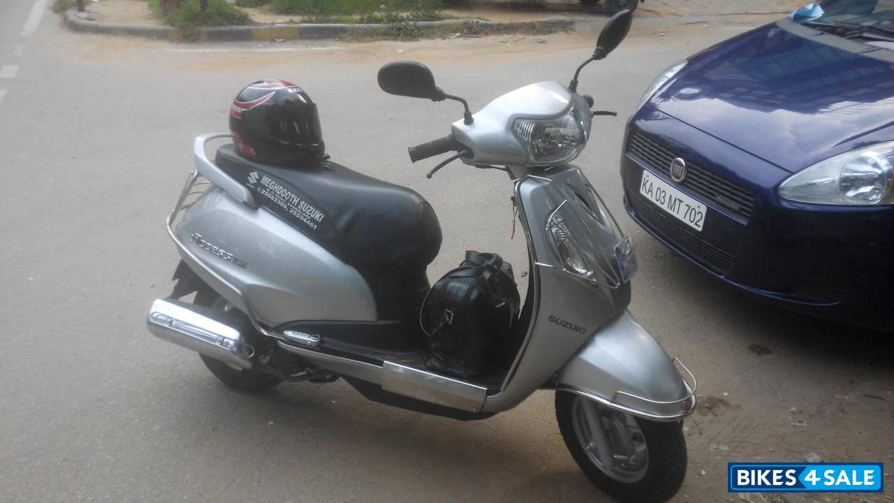 Silver Suzuki Access 125