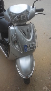 Silver Suzuki Access 125