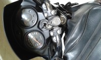 Grey M Honda CB Shine