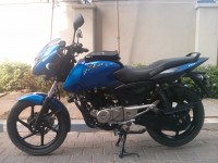 Black & Blue Bajaj Pulsar 150 DTSi